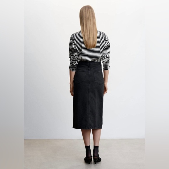 Mango Black Maxi Skirt - Picture 3 of 15